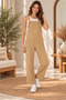 Plna6153 – Denim Overalls with Front Pockets – Stone - 7