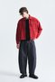 Oversize Zipper Closure Denim Coat - 4