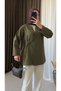 Side Tie Kimono - 5790 - Khaki - 2