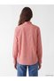 Alita City Lcw Modest Red Plaid Oversize Women's Shirt with Distinctive Collar - 4