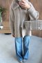 Aphrodite Fur Collar Cardigan Mink - 3