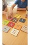 Wooden Colorful Number Stencils 6 cm 10 Different Colors Educational Tutorial Montessori Toy Nursery Kindergarten - 2