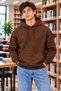 Ekek Children's Hooded Oversize Sweatshirt with Kangaroo Pocket