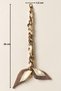Patterned Scarf Chain Bag Accessory - 4