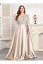 Rochie de ocazie, auriu