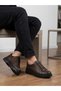 Men's Brown Genuine Leather Orthopedic Sole Casual Shoes - 2