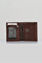 Genuine Leather Men's Wallet with Plenty of Card Holders and Additional Zippered Coin Compartment