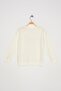 Girl's White Sweatshirt 2KKG17410OK - 2