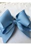 Baby Blue Ribbon Bow Buckle - 2