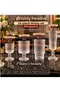 24 Pieces Glass Striped Model Julia Cehiz Tableware Presentation Cups All Dimensions Can Be Seen in the Visual