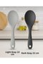 Hard Tip Silicone High Temperature Resistant Fireproof Non-Stick Cooking Spoon (22 cm) - 5