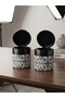 Glass Jar Ashtray with Lid – Anti-Odor Stylish Design 2 Pieces