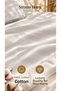 Home Premium Lux Satin Zippered Single Duvet Cover Set with Sheets Luxury Hotel Type 160X220 Complete Set - 4 Pieces - 3