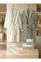 Solea 6-Piece Jacquard Cotton Bathrobe Set