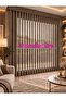 Luxury Mesh Tulle Dark Mink Curtain, Modern and Aesthetically Pleasing, Straight Cut (Extra Foam), Suitable for Any Room.