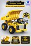 Headgear Prepare Remote Control Dump Truck 20 cm – 1:24 Scale, 5 Channels, Lighted, Movable Dumper Rc Truck - 4