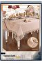 Kapiçino Snowflake Gardenia Linen 12-Person 160 × 220 cm Dinner Set Table Set - 2