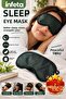 Black Sleep Eye Patch Mask Light Blocking Travel and Rest Eye Patch