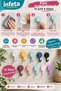 Set of 10 5 cm Plastic Self-Adhesive Colorful Wall Hanger Hooks - 3