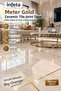 Gold Tile Strip Tape 1 cm X 50 Meters Self-Adhesive Decorative Joint Tape - 4
