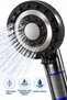 Shower Head with Chlorine and Lime Filters, 5 Different Water Flows, Massage Effect, Filtered Shower Head - 2