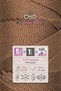 Polyester Makrome • Milky Coffee • 5-Pack × 100 Gr / 100 m • 2 mm • Supla, Bag, Accessory Cord - 3
