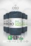 Thin Cotton Macrome • Petrol Blue • 5-Pack × 200 Gr / 170 m • 2 mm • Cotton Cord • Macrame, Bag, Accessories