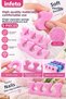 5 Pieces Sponge Finger Separators Manicure Pedicure Nail Polish Applicator - 5
