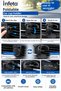 Black 7.5 X 7.7 X 8.5 cm Foldable In-Car Cup Bottle Holder Air Conditioner Grille - 3