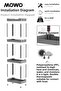 4-Tier Gray Bathroom Organizer Shelf System, Makeup Cosmetic Organizer Shelf - 4