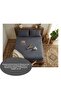 Single Size Rubberized Sheet Set 120/200 Bed Size 2 Pillowcases - 2