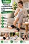 Black Flexible Foot Arch Support Pad Double Foot Gap Arch Support - 4