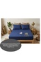 Single Rubberized Sheet 100/200 Bed Size 2 Pillowcases - 2