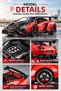 1/24 Scale Nissan Skyline Gtr R34 Diecast Car |   Alloy Sports Car Model with Sound, Light, and Pull-Back Function - 8