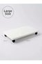 Natural Marble 30X15 cm Rectangular Presentation Stand with Black Stand, Spice Rack, Jewelry Organizer, Natural