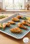 Oil-Filtering Pyramid Silicone Oven Mat Non-Stick Oven Baking Mat 38X27 cm Standard - 4