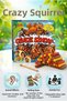 Licensed Ravens-Burger Chattering Squirrel Fun Balance Game with Sound Effects and Family Educational Box Game