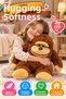 40 cm Plush Gorilla Toy Soft Cute Monkey Children's Room Play Sleeping Companion Brown Large Size - 2