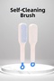 Silicone Soft Tight Teeth Magic Retractable Comb Self-Cleaning Sa - Stepco5472-3
