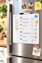 Metal Body Adhesive Reminder Planning Board Writing Board 29X29Cm Pen and Magnets Included Pc466 - 5