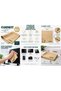 230 Gr/M2 40 X 40 cm High-Quality Cashmere Yarn Cleaning Cloth, Microfiber Material, Screens, Tablets, Car Interior Screens, Computer and Tv Screens - 4