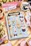 Cat Patterned Secretary's Notepad 15X22 cm – 38 Sheets Lined Notepad - 2