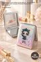 48 Pieces Rectangular Water-Color Glitter Pocket Mirror – Double-Sided (Zoomer/Regular), Compact Portable Makeup Mirror, Pocket Mirror
