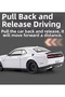 Dodge Challenger Hellcat Srt 1/24 Scale Alloy Model Car, Diecast Metal Miniature Car, Sound and Light Collection - 4