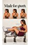 Linecontour Bra Women's Adjustable Cross Strap Sports Bra with Removable Pads - 3