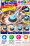 4-Piece Super Set Dishwashing Wire Brush with 3 Spare Wire Brushes and Cloth for Pots and Pans Kitchen Cleaning Set - 4