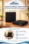 Visco Seat Cushion and Back Support Set of 2 – Office Chair and Chair Cushion 44×44×5 cm - 3