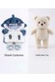 Puffy Hug Plush Bear with Jointed Costume (Head-Hands-Legs Rotate in All Directions) - 3