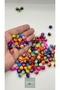 12mm Soft Color Beads 50Grams Wide Hole Mix Soft Color Jewelry Beads - 2