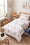 Cute Kangaroo Patterned 100% Cotton Single Child Sleeping Set with Sheets Tlagp-002 - 2